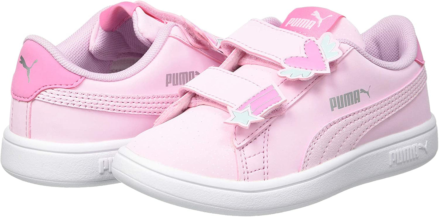 PUMA Girls' Smash V2 Unicorn V Ps Trainers