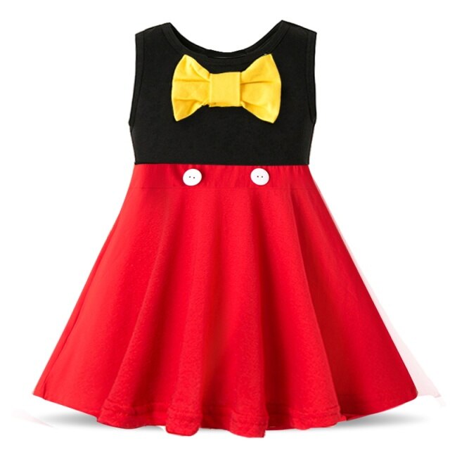 Cartoon Unicorn Pattern Tshirt and Tutu Dress for Girls