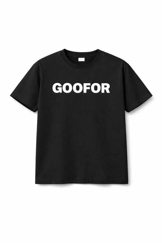GOOFOR Essential T-Shirt – Premium Streetwear