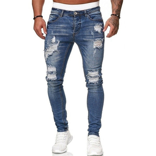 Men Pencil Jeans Solid